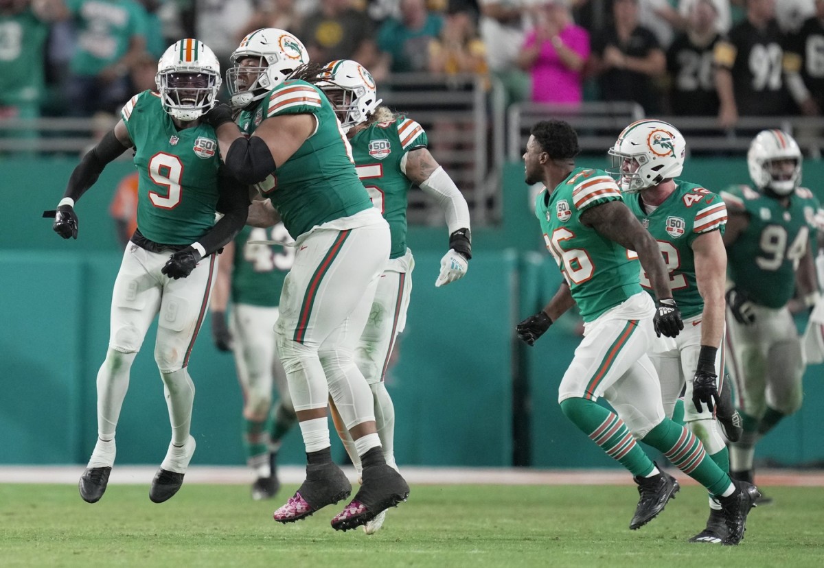 Three Takeaways Miami Dolphins Week 7 vs Pittsburgh Steelers NFL 2022