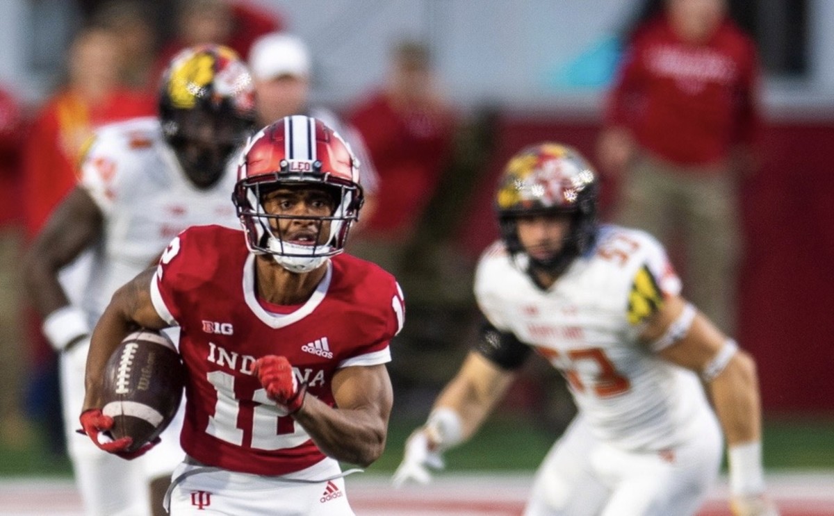 Jaylin Lucas Returns Opening Kickoff for Touchdown, Bright Spot for IU ...