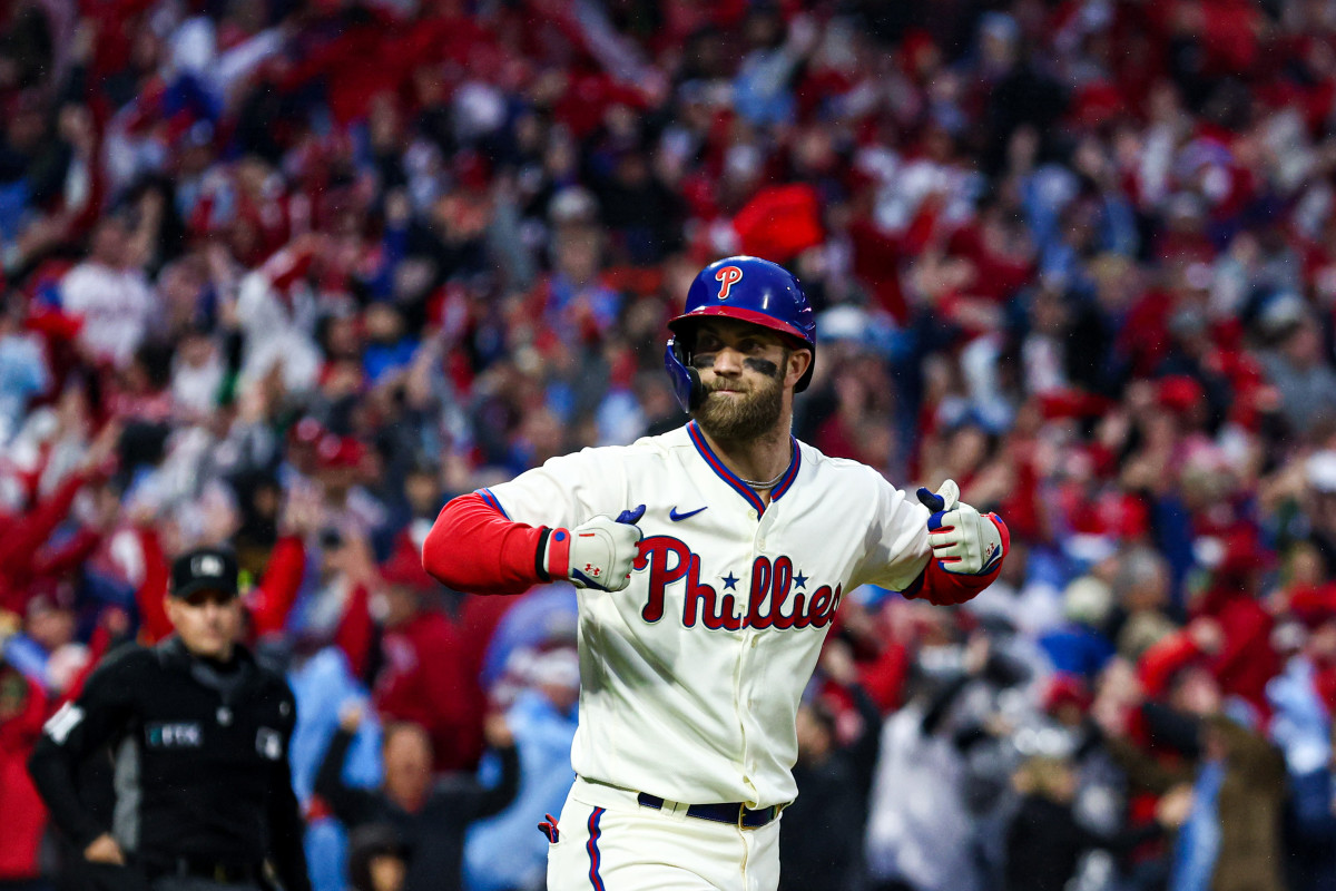 Phillies Designated Hitter Bryce Harper Gave Philadelphia A Series To   Usatsi 19292429 