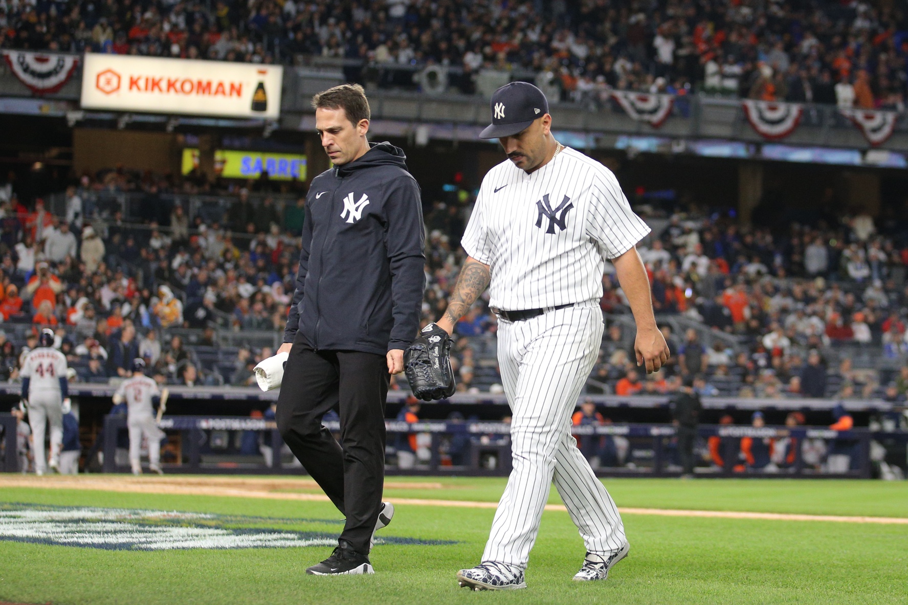 New York Yankees fans ecstatic as Nestor Cortes Jr. shuts down the Houston  Astros in first start coming off IL: That's just nasty Nestor for you