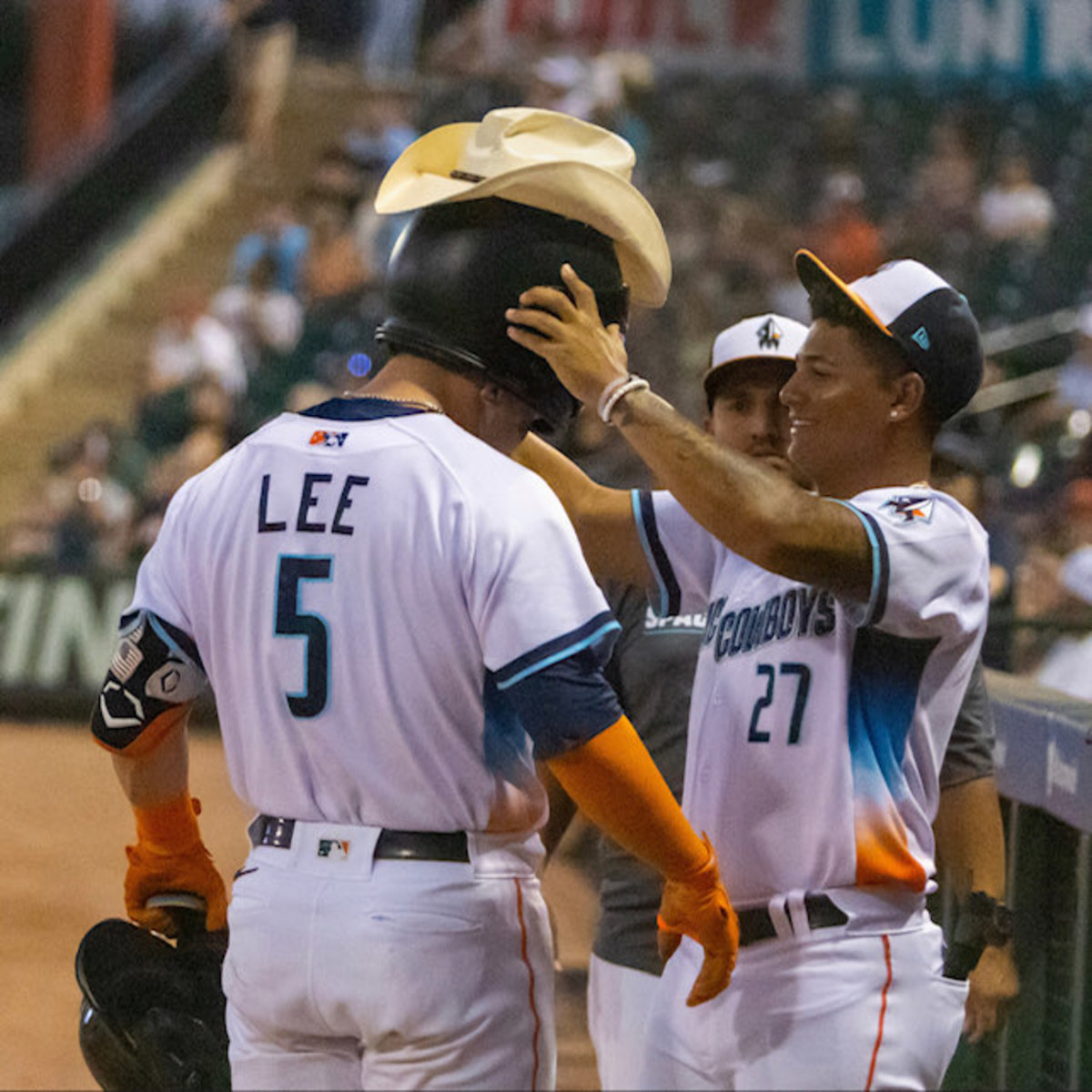 MLB Pipeline on X: No. 7 #Astros prospect Korey Lee saw his first