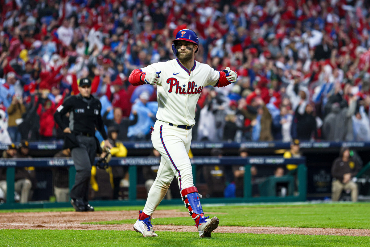 Bryce Harper sends Phillies to World Series as his legend grows - Sports  Illustrated