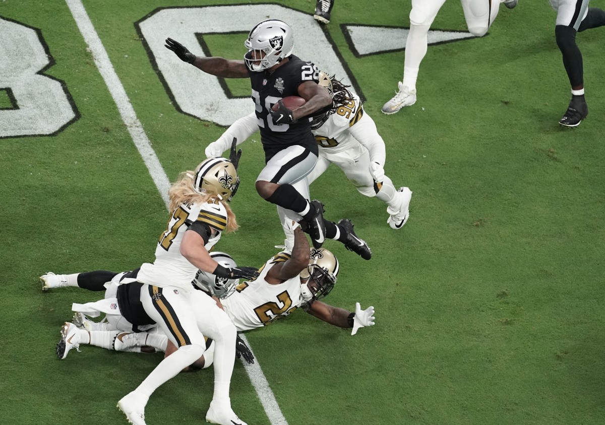 Saints Run Defense vs. Raiders Running Game - Sports Illustrated New  Orleans Saints News, Analysis and More