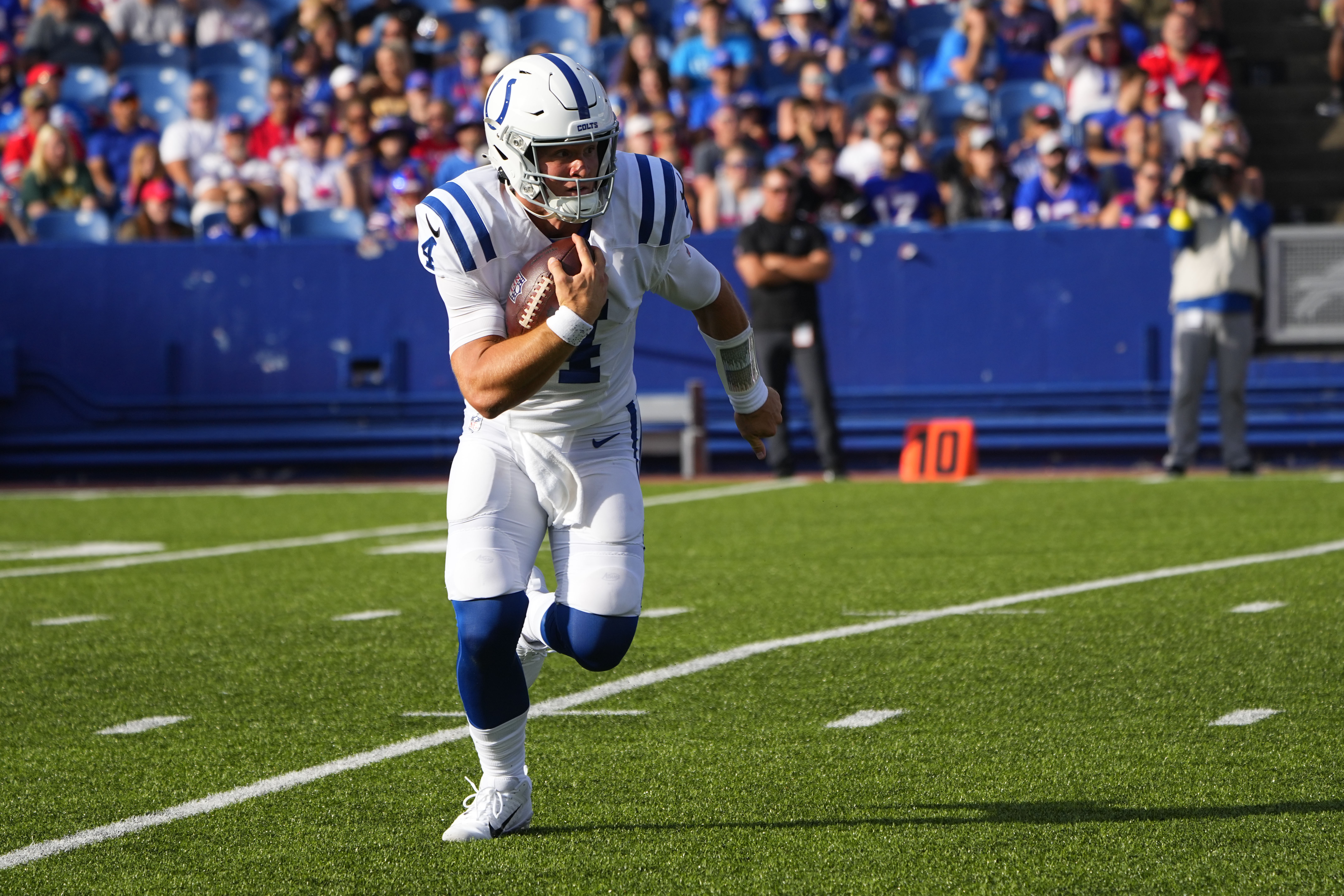 Colts' Sam Ehlinger embracing challenge for first career win