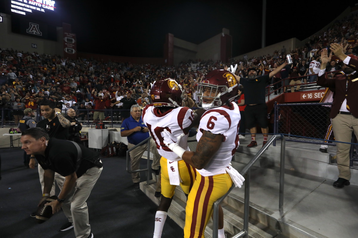 usc trojans football arizona pac-12 1