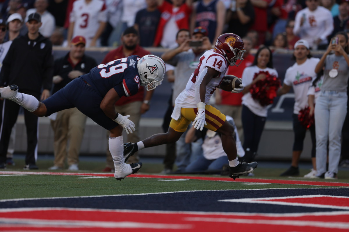 usc trojans football arizona pac-12 11