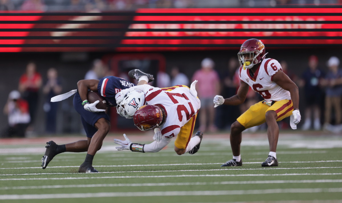 usc trojans football arizona pac-12 5