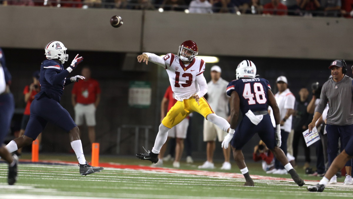 usc trojans football arizona pac-12 8