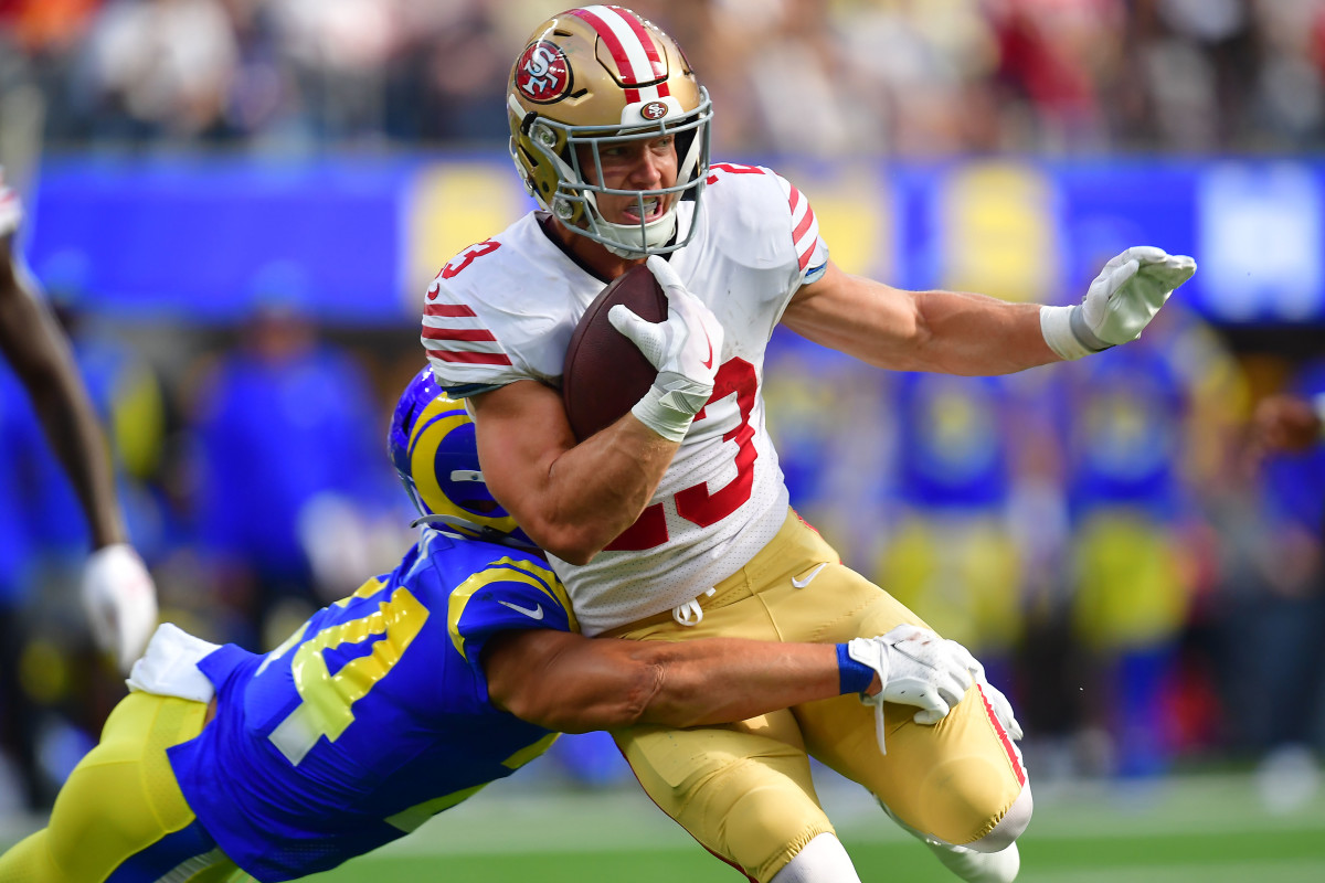 Christian McCaffrey dazzles for 49ers in 31-14 win over Rams