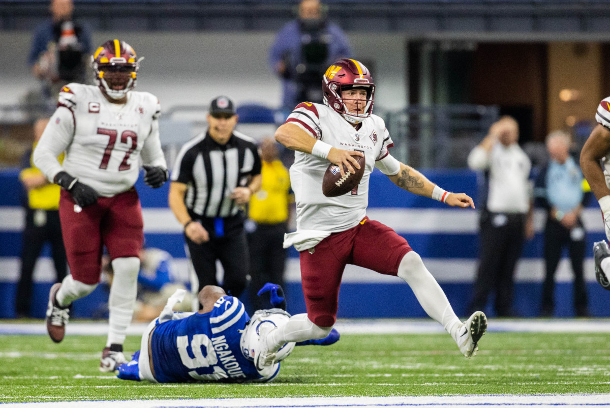 Colts secure first preseason win, Indianapolis Colts, Sam Ehlinger's  electric 45-yard TD scramble propelled the Colts past the Bucs to close out  the preseason. #TBvsIND, By NFL Game Recaps