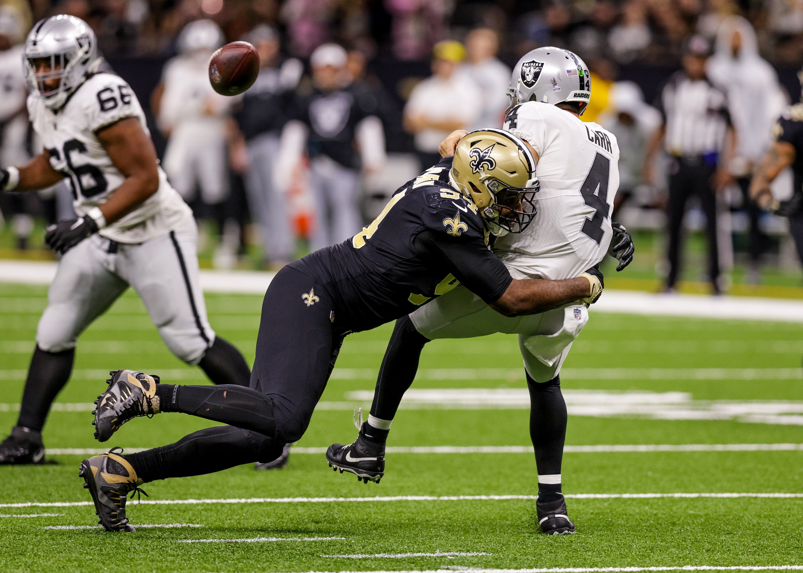 Las Vegas Raiders embarrassed by the New Orleans Saints - Sports