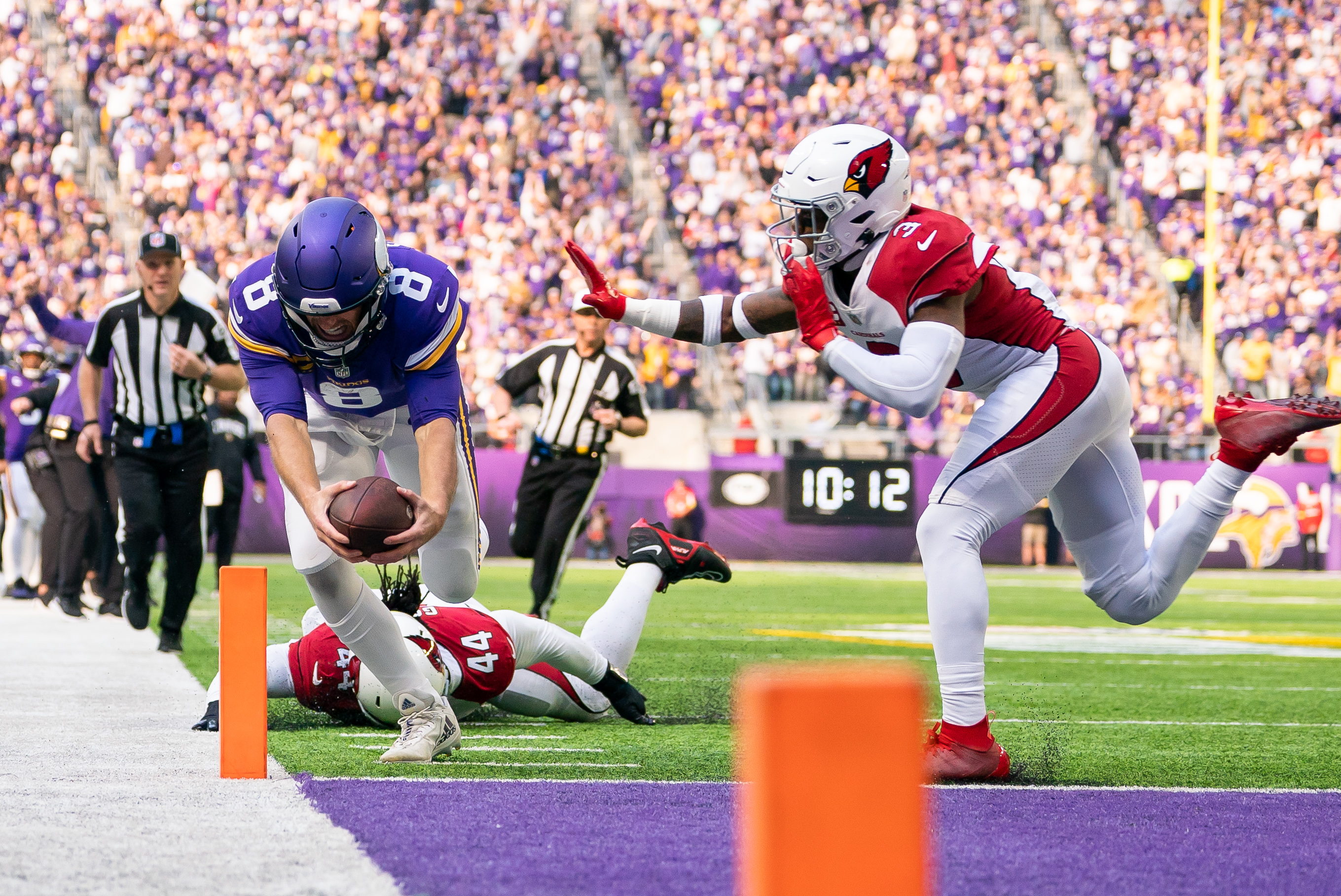 New Vikings make big plays in 34-26 win over Cardinals; lead grows