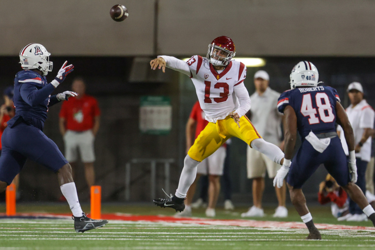 usc trojans football arizona pac-12 64