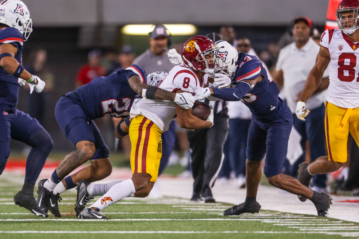 usc trojans football arizona pac-12 48