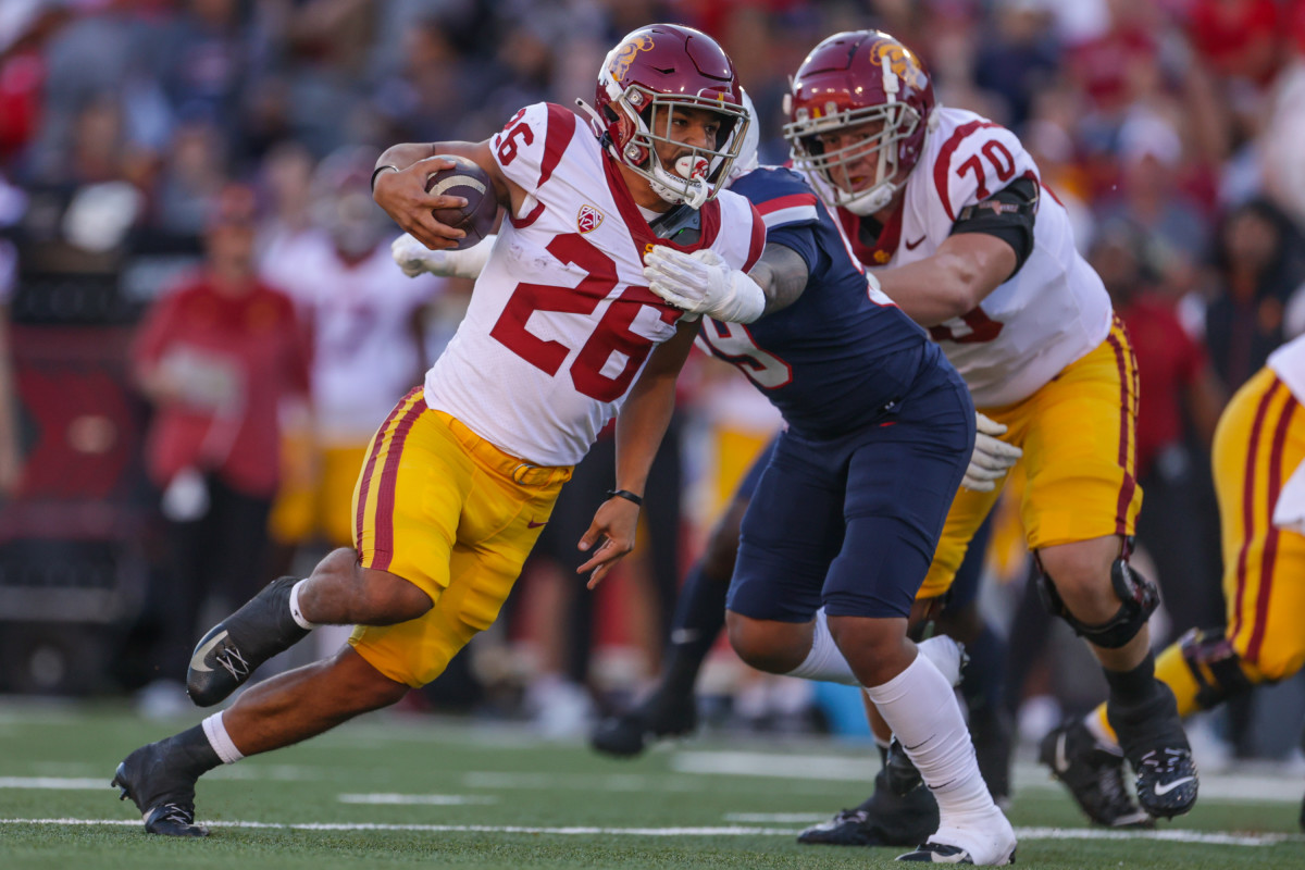 usc trojans football arizona pac-12 15