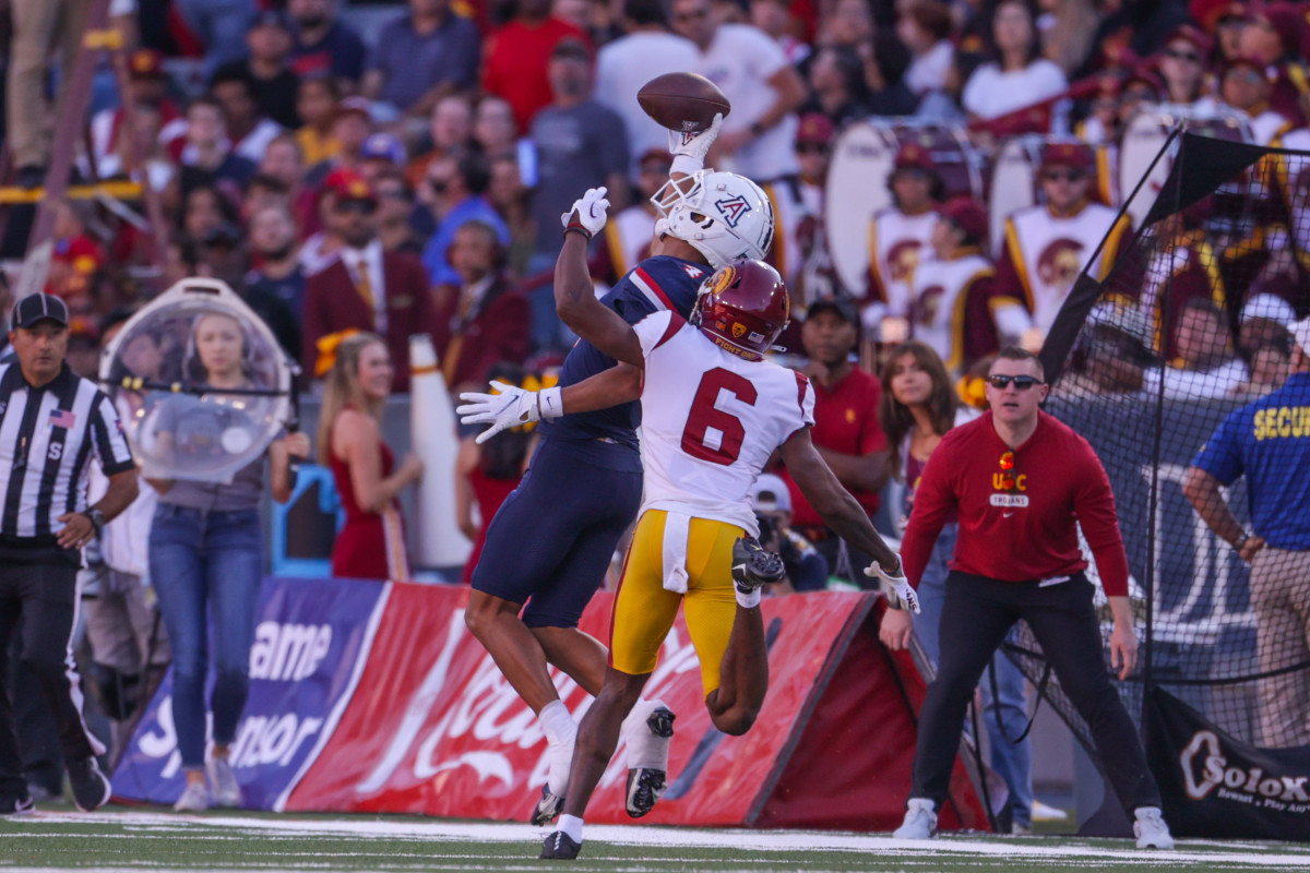 usc trojans football arizona pac-12 34