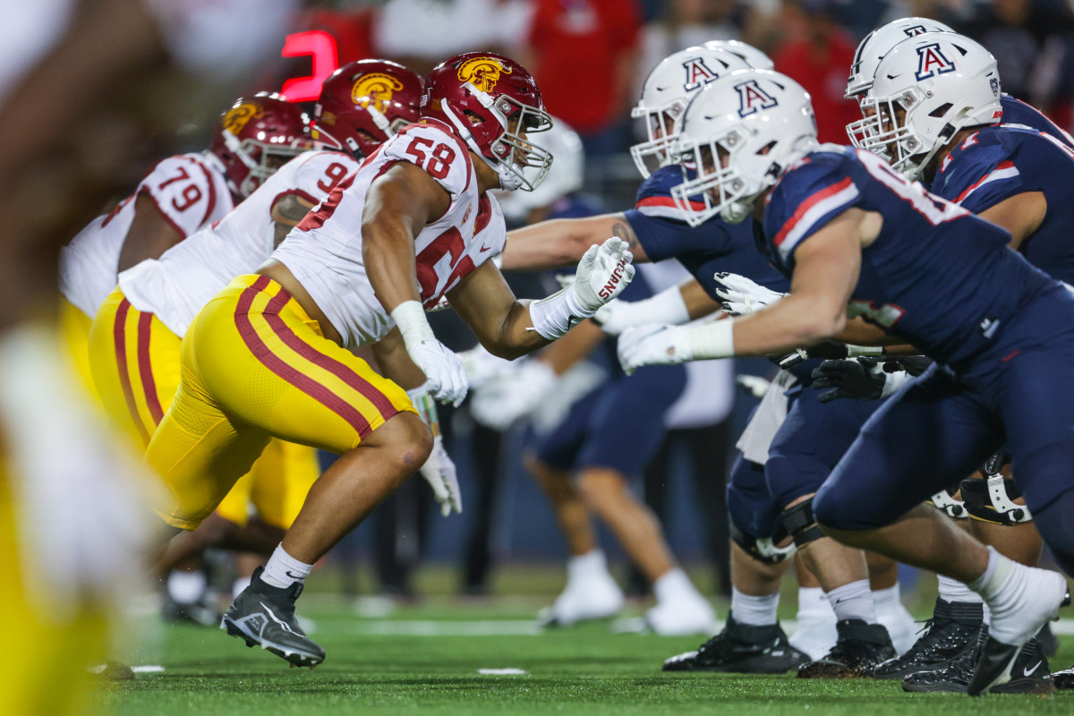 usc trojans football arizona pac-12 51