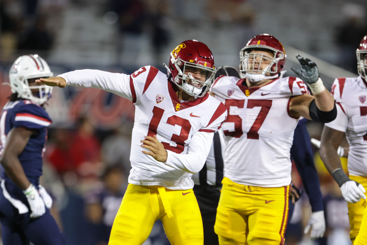 usc trojans football arizona pac-12 84