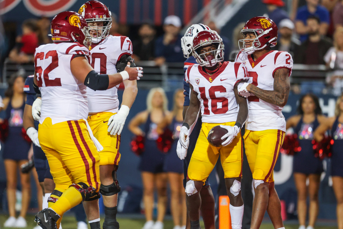 usc trojans football arizona pac-12 57