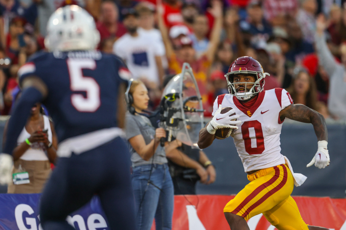 usc trojans football arizona pac-12 43