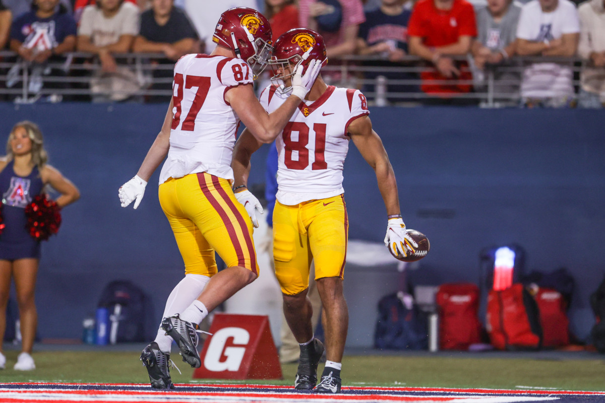 usc trojans football arizona pac-12 55