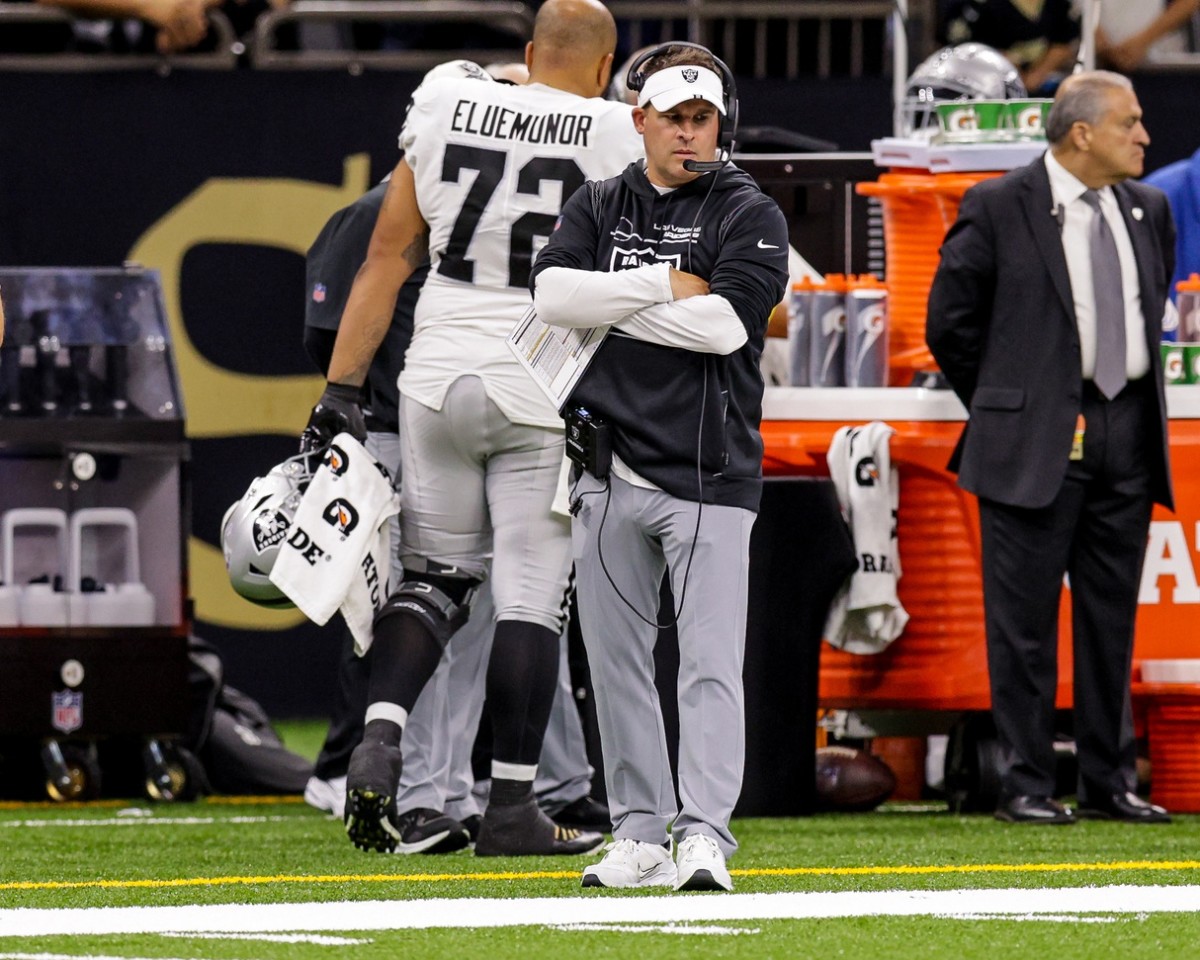 Las Vegas Raiders coach Josh McDaniels accepted responsibility for his ...