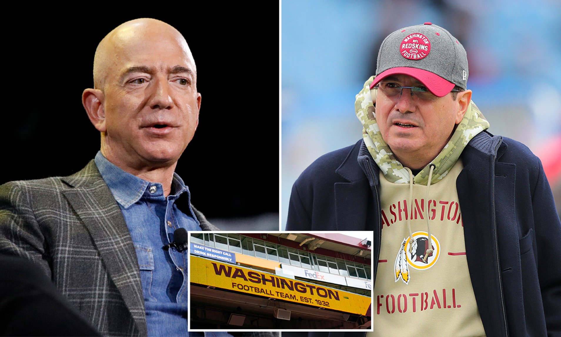 Jeff Bezos eyeing the Commanders could make Dan Snyder the $6 billion man