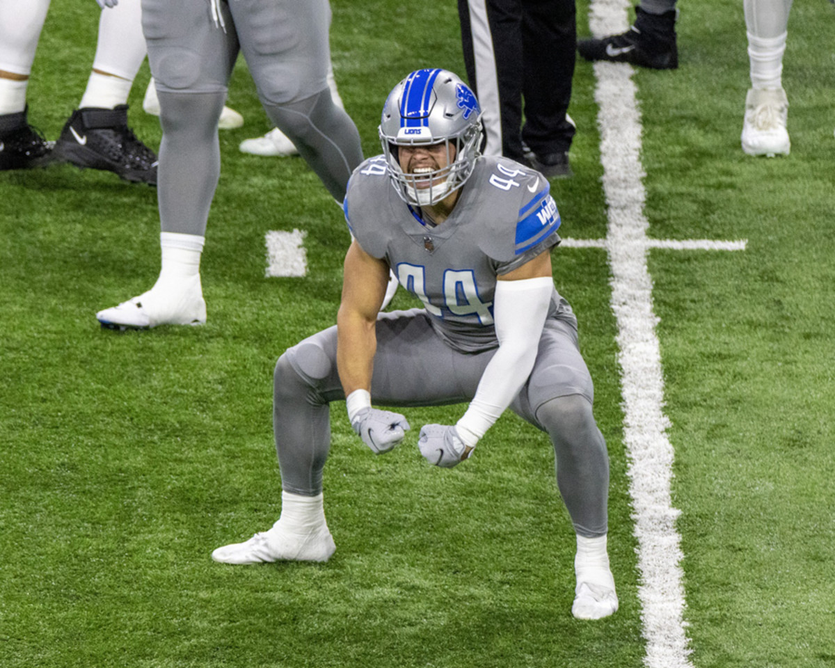 Detroit Lions Malcolm Rodriguez earns first NFL sack. - Sports Illustrated  Detroit Lions News, Analysis and More