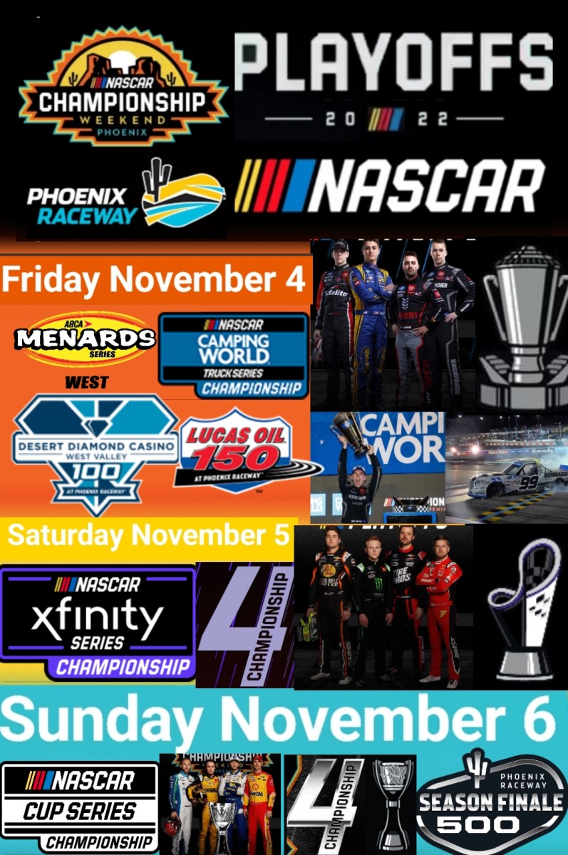 This weekend's racing schedule it's all about NASCAR! Auto Racing Digest