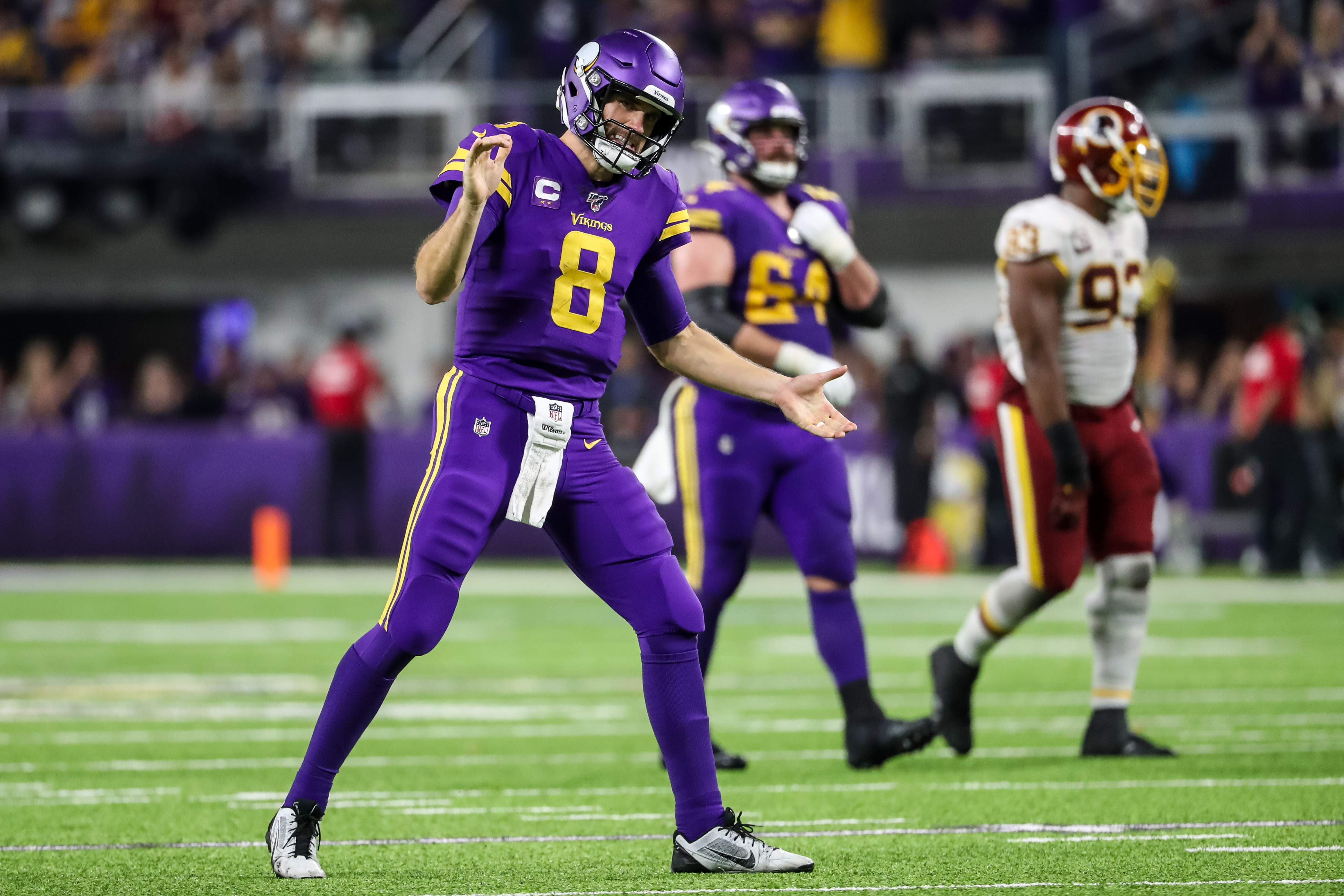 Vikings offensive coordinator Wes Phillips analyzes a Kirk Cousins