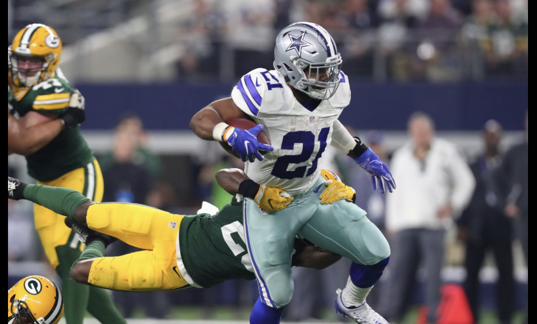 Cowboys RB Ezekiel Elliott (knee) inactive vs. Packers