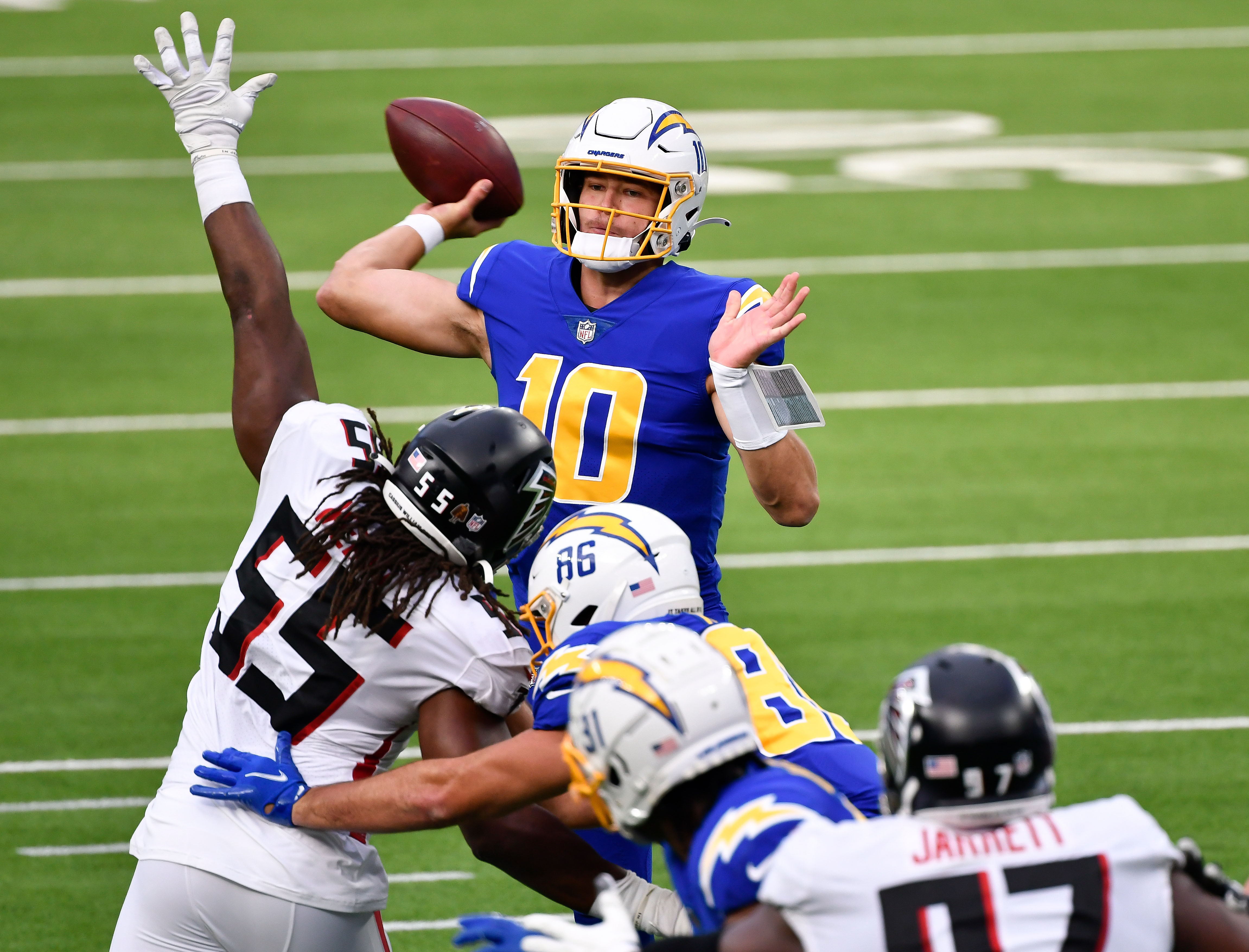 Chargers at Falcons: Live updates, injury report and analysis from