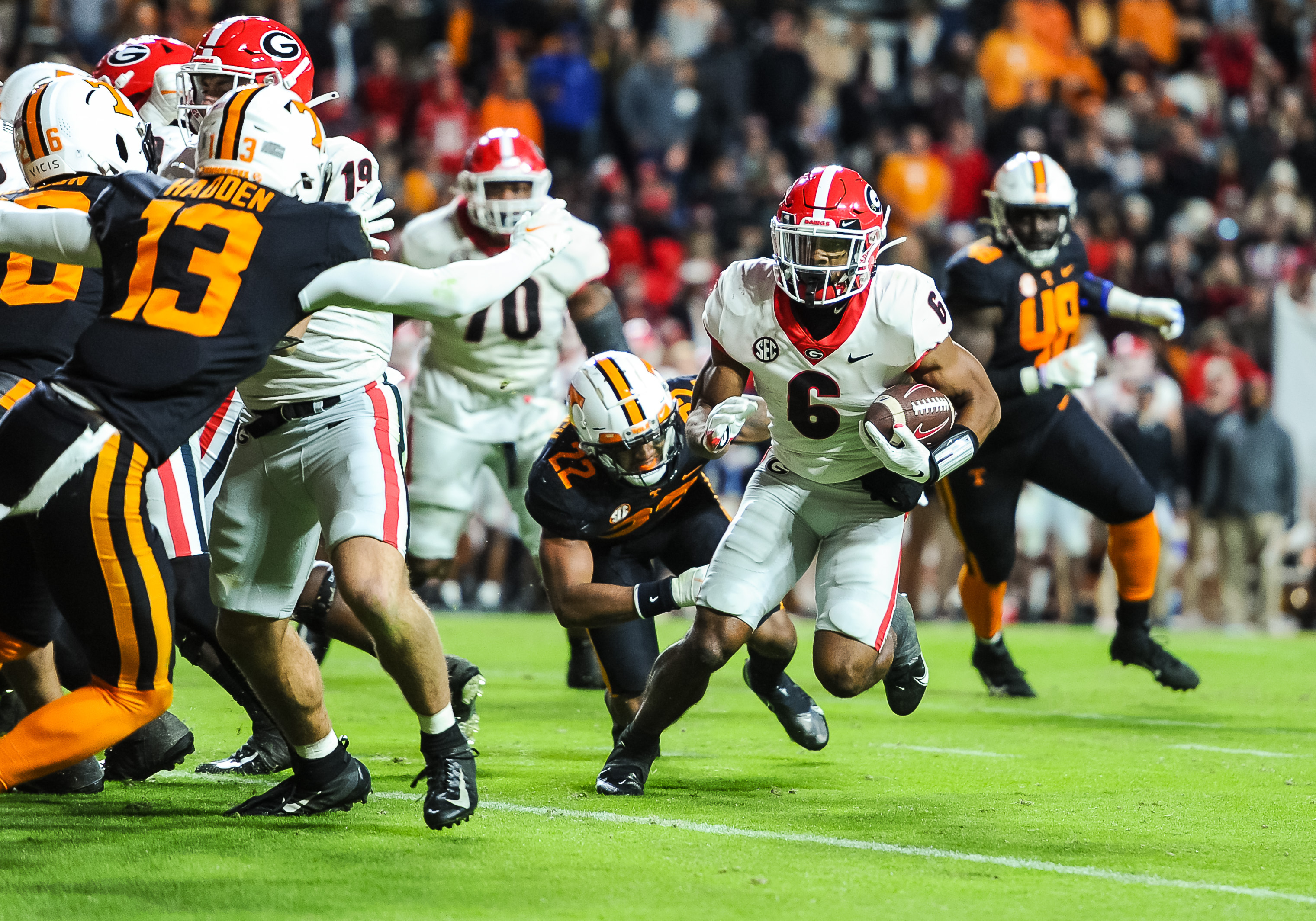 Tennessee Vs Georgia Betting Line Moving Prior To Kickoff, Final ...