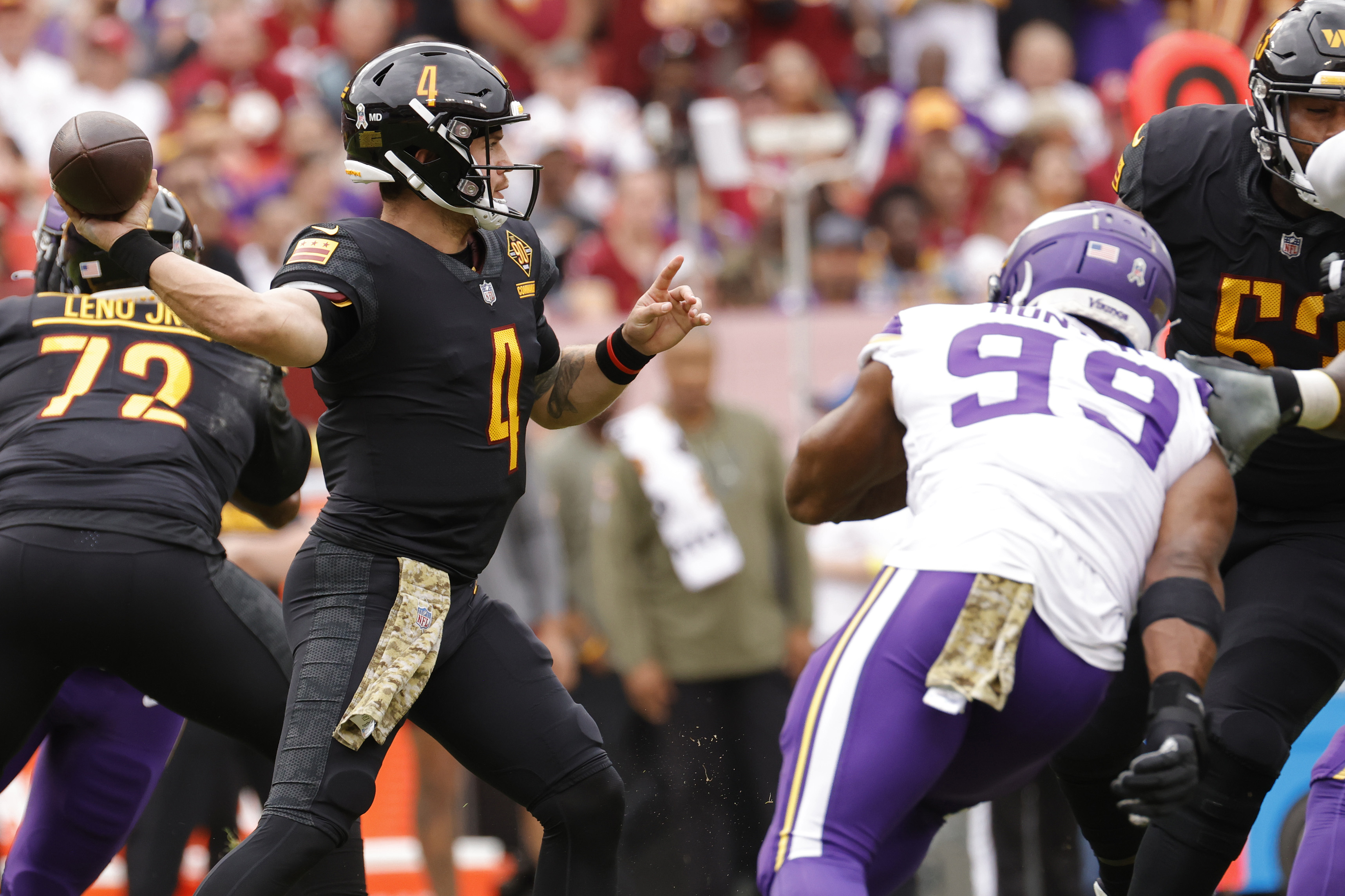 Vikings rally past Commanders in fourth quarter, improve to 7-1 - National  Football Post