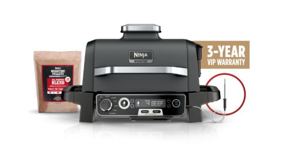 Ninja Woodfire Grill Air Fryer Smashed Potatoes - Grill What You Love