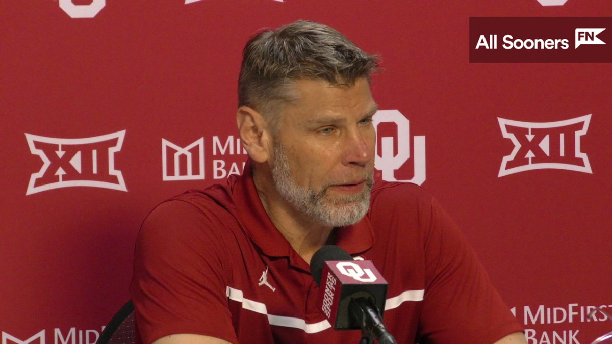 WATCH: Oklahoma HC Porter Moser Sam Houston Postgame - Sports ...