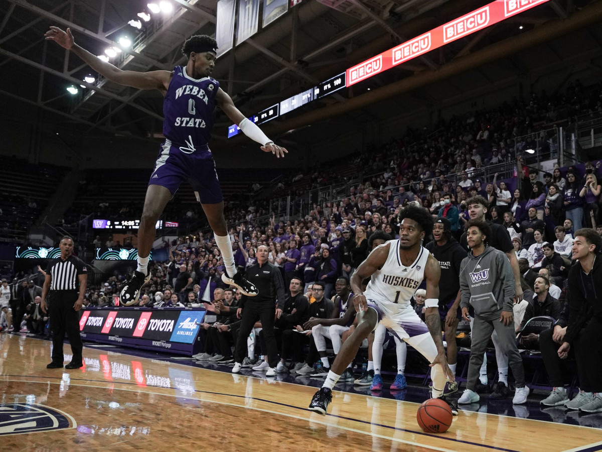 Needless to say, Keion Brooks Jr. got Weber State defender Zahir Porter to leave his feet.