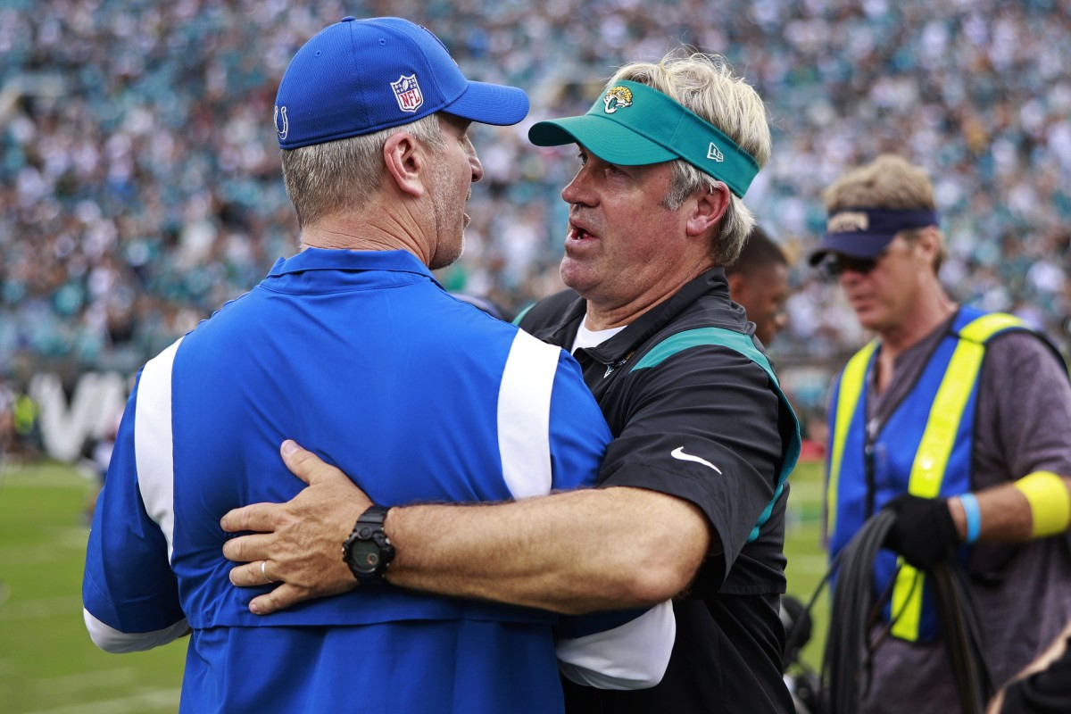 Jacksonville Jaguars' Doug Pederson Reacts To Indianapolis Colts Firing ...