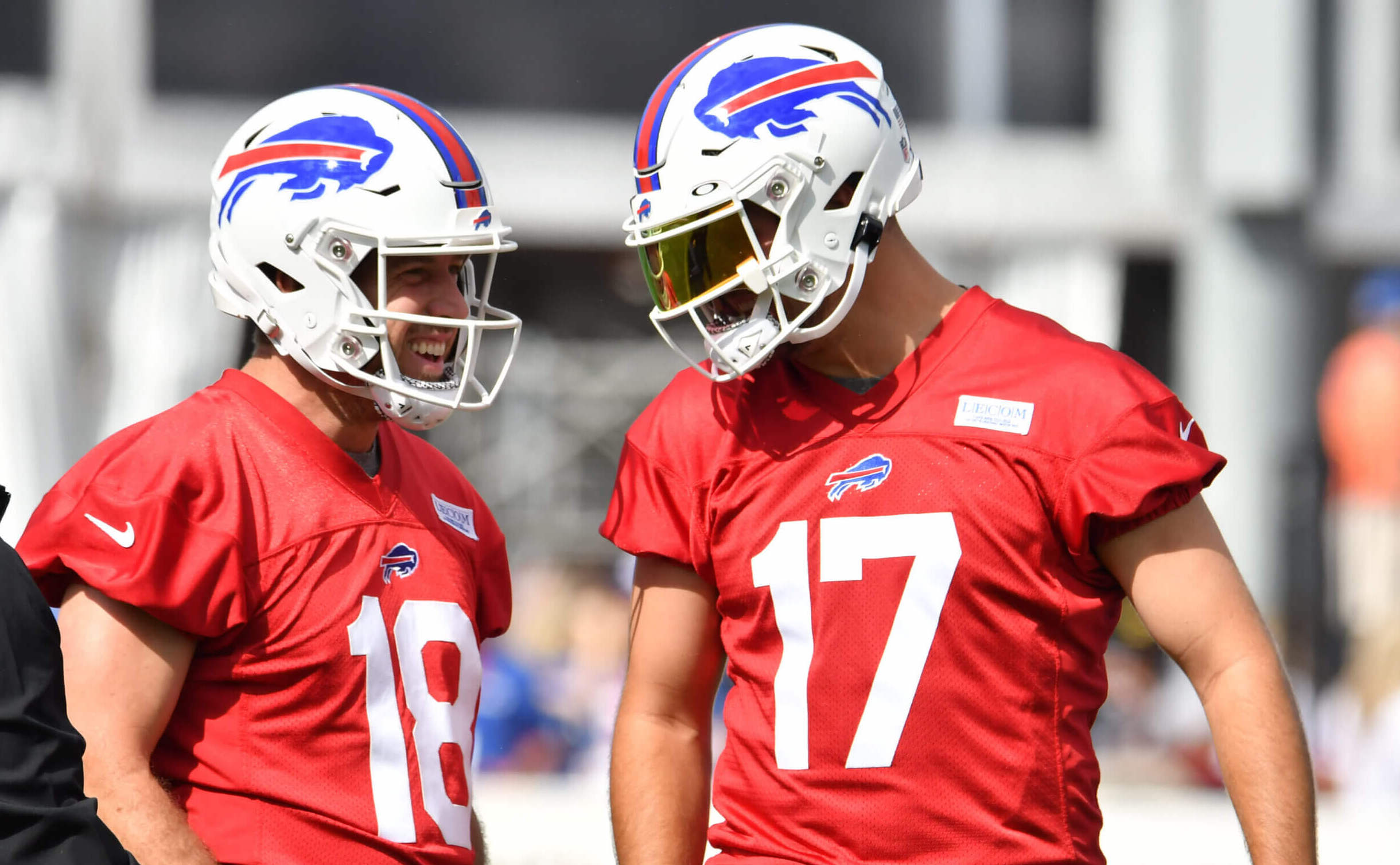 Bills QB Josh Allen not practicing, day-to-day with elbow sprain