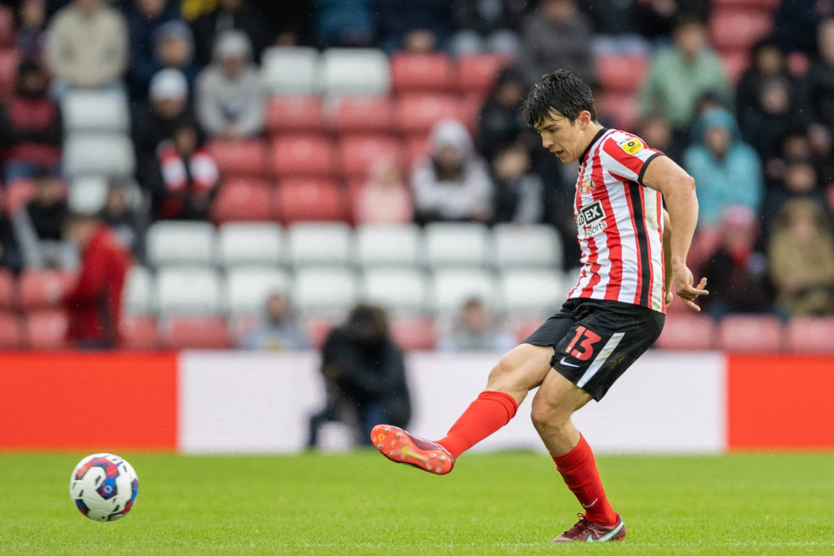 Luke O'Nien at the Stadium of Light