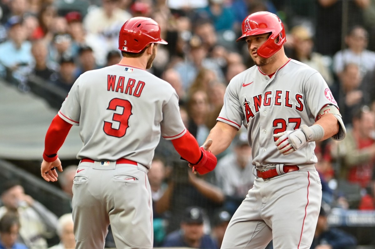 Angels News Mike Trout Wins Silver Slugger Award, Taylor Ward Finishes