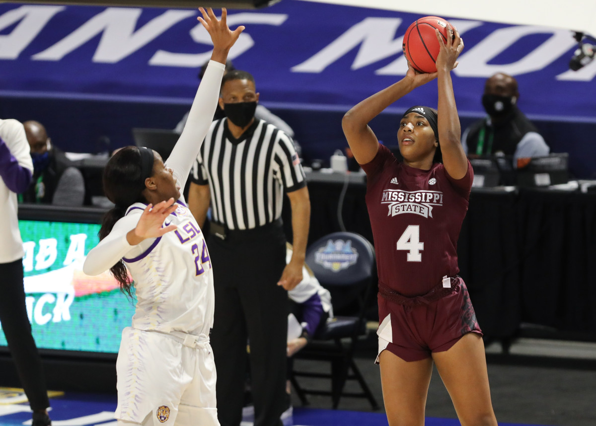 Mississippi State Women's Basketball Dominates in 10447 victory over