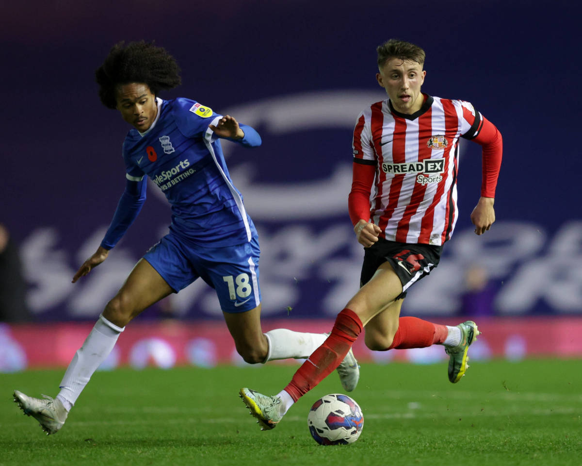 Dan Neil on the ball for Sunderland