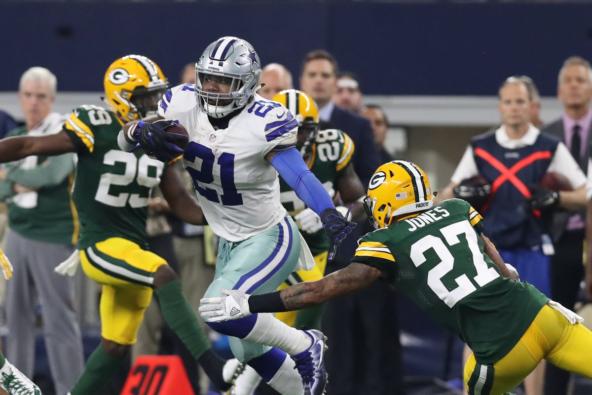 Cowboys BREAKING Ezekiel Elliott OUT at Aaron Rodgers' Packers 5