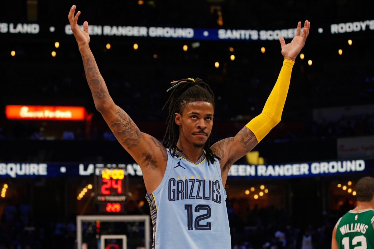 Ja Morant's Current Injury Status For Grizzlies-Wizards Game ...