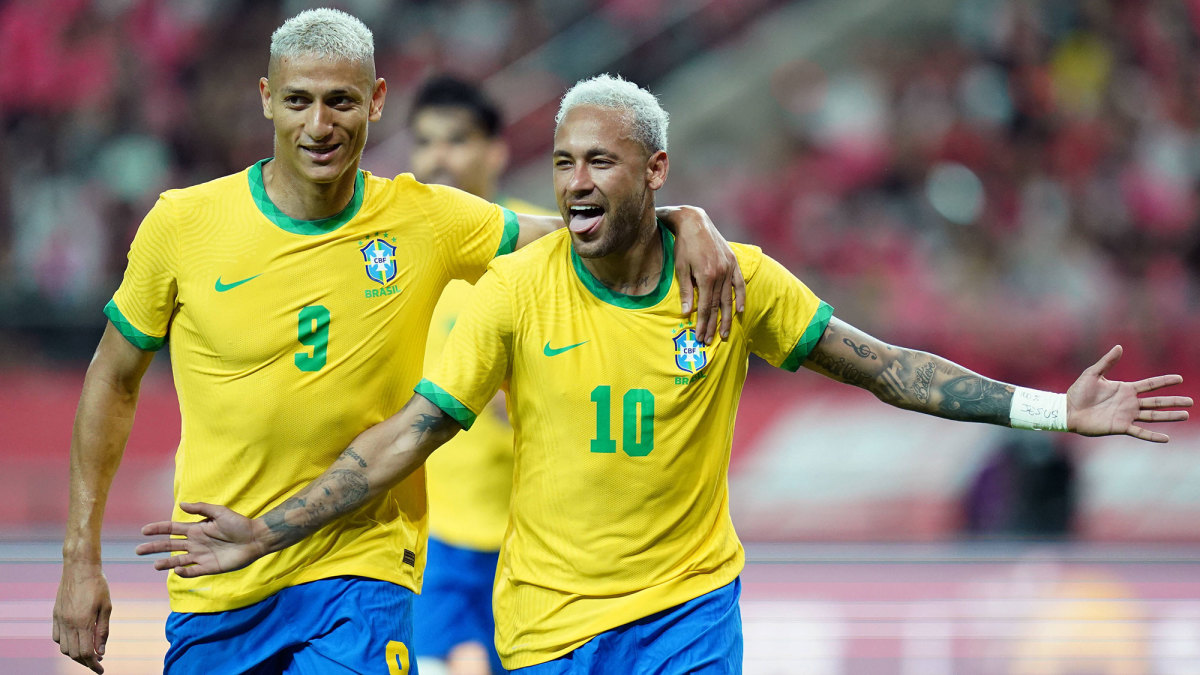 Neymar hopes to lead Brazil to a sixth World Cup title