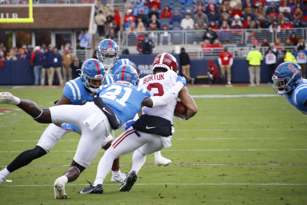 AJ Finley Ole Miss vs Alabama