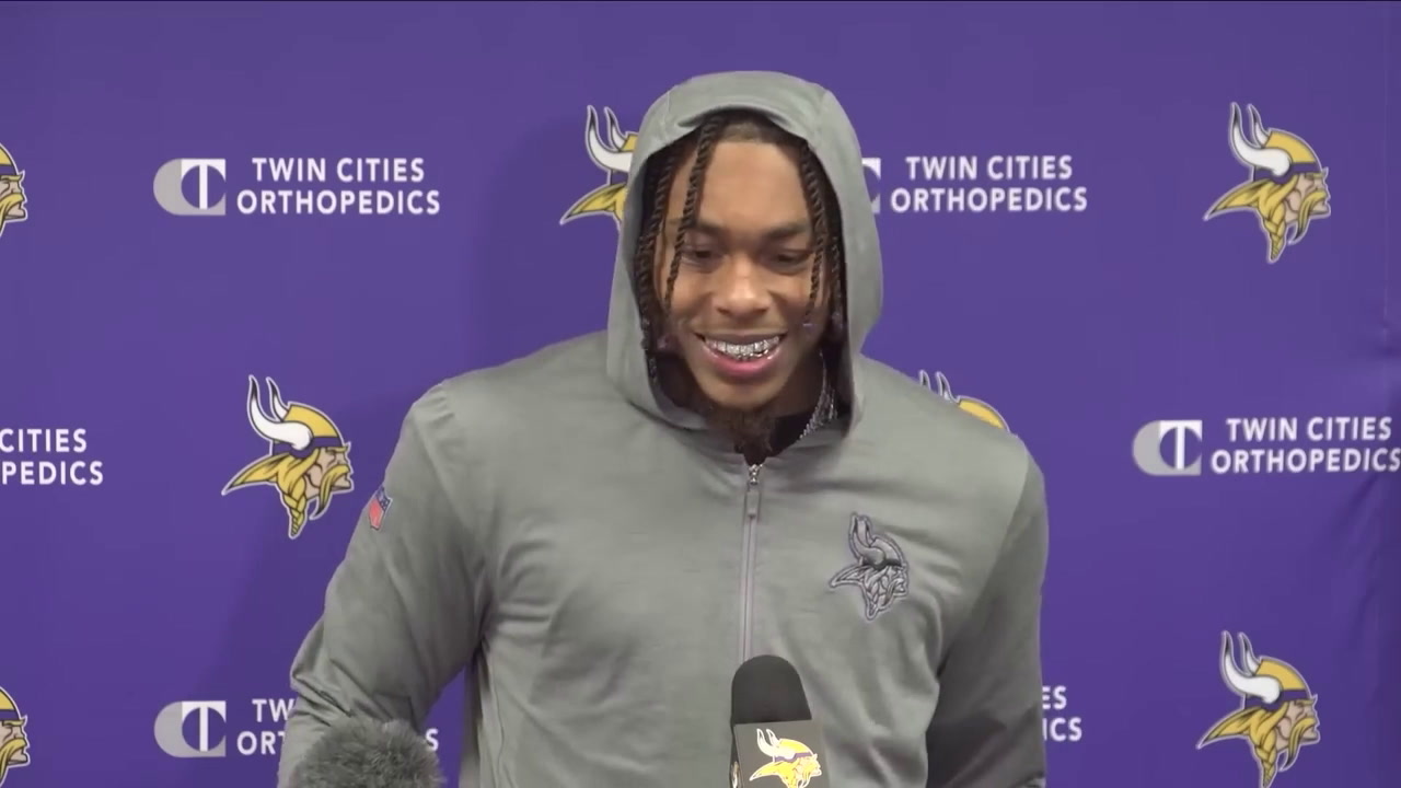 Justin Jefferson on talking with Stefon Diggs after the Vikings win ...