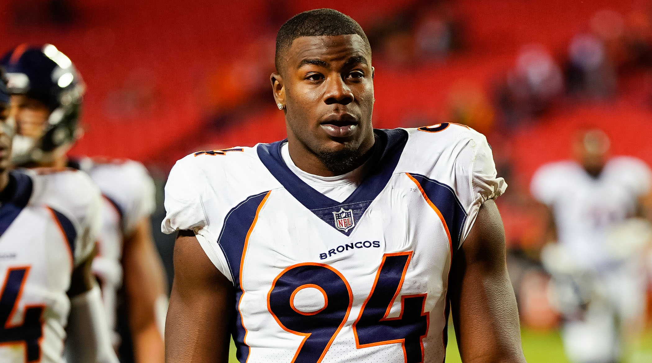 Broncos linebacker Aaron Patrick sues the Chargers, Rams, NFL and ESPN over  knee injury