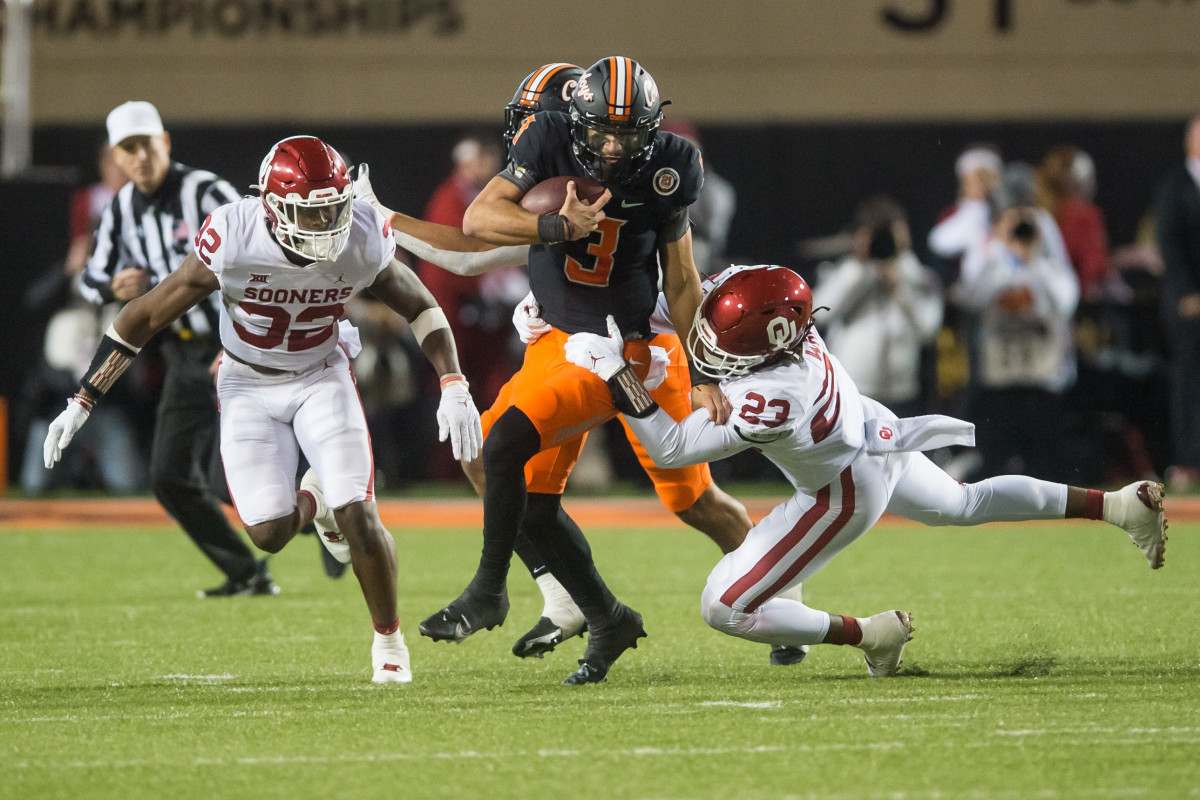 How Oklahoma is Preparing for 'Explosive' Oklahoma State QB Spencer